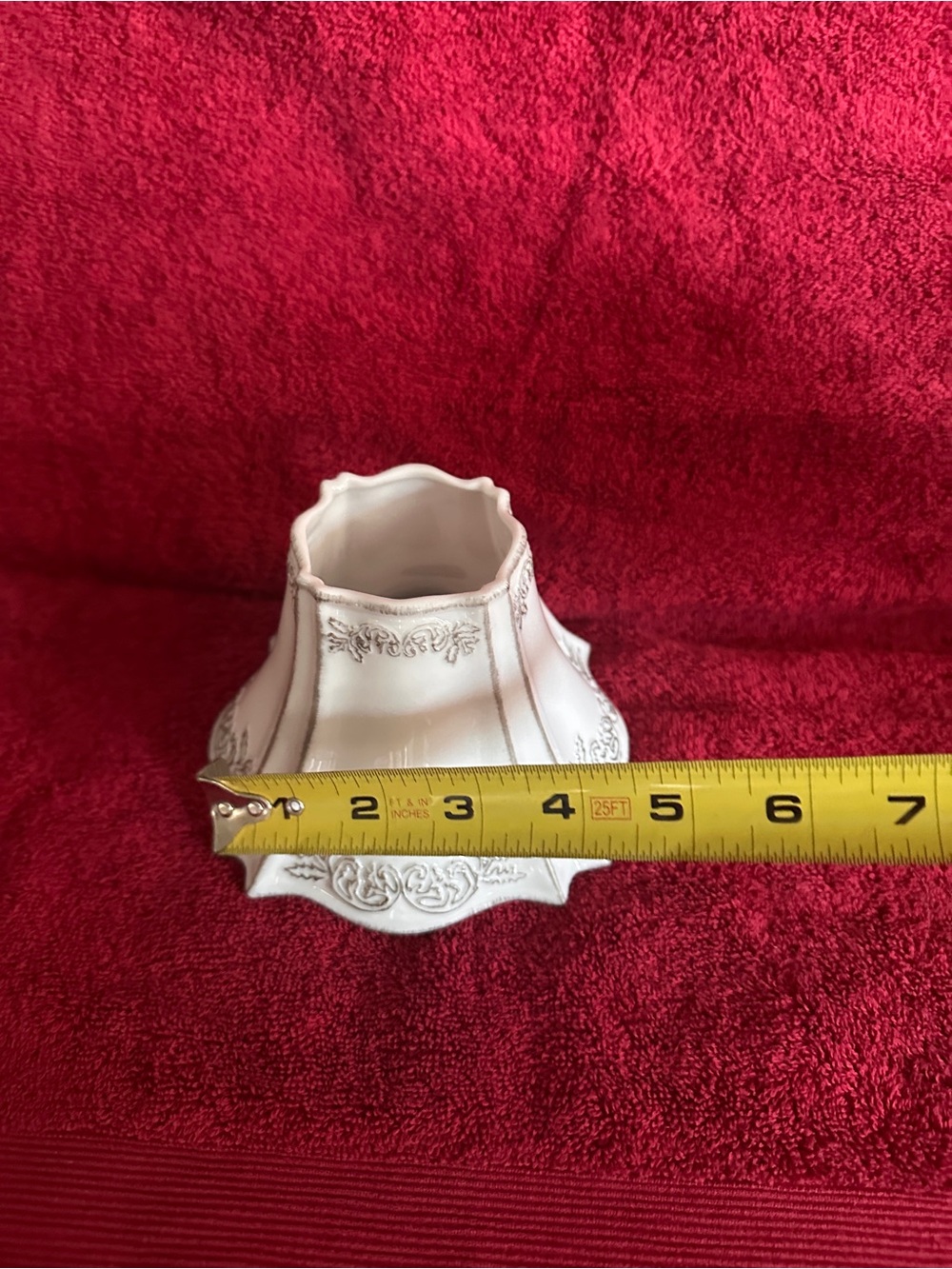 The White Barn Co. Ceramic Porcelain Candle Shade - Picture 5 of 5